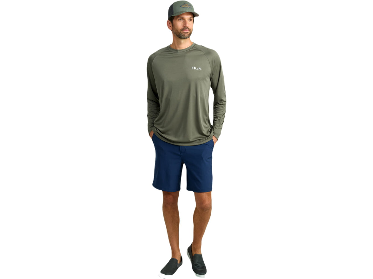 HUK Performance Fishing KC Pursuit Graphic Crew - Men's