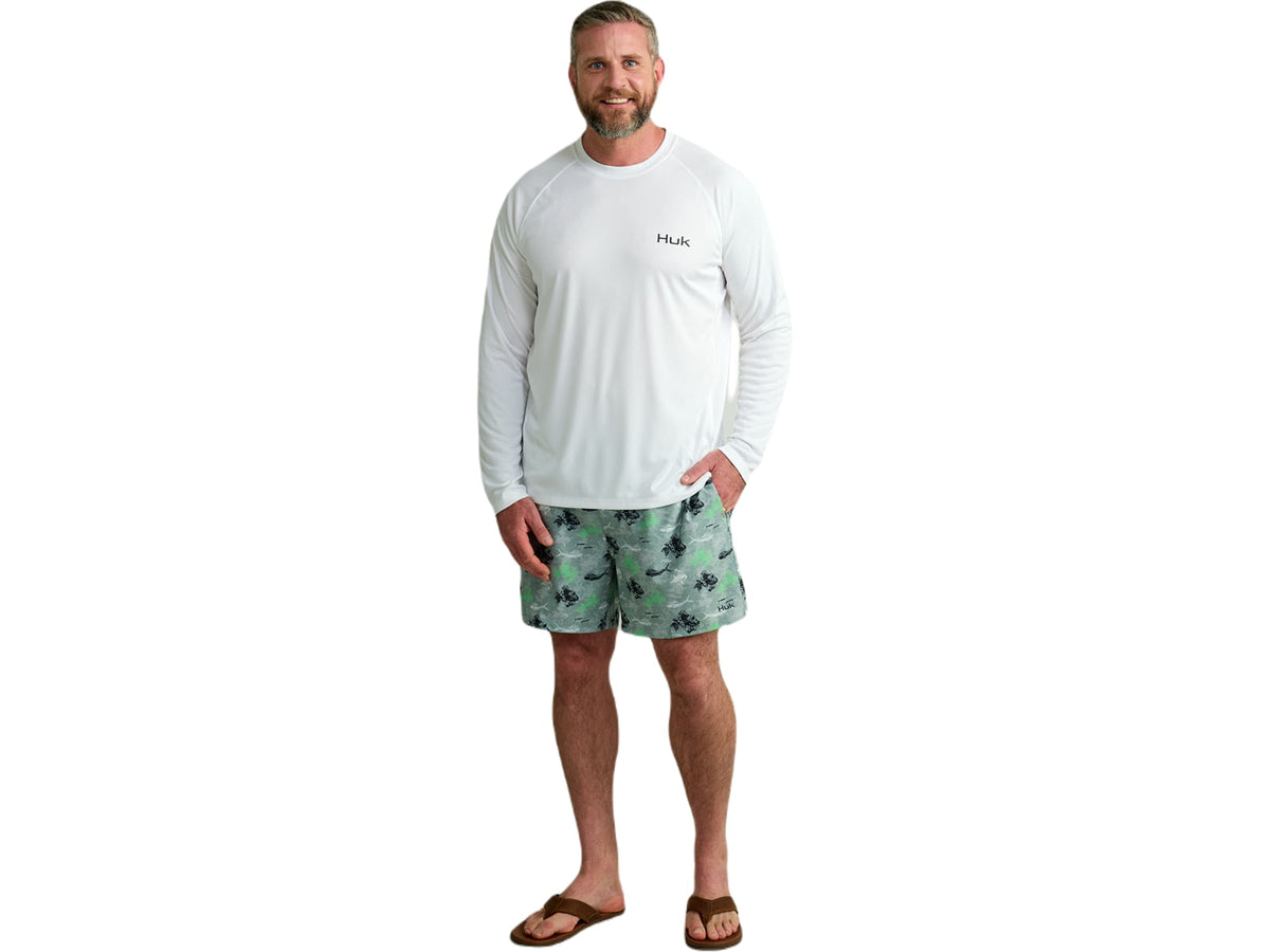 HUK Performance Fishing KC Pursuit Graphic Crew - Men's