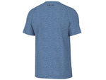 HUK Performance Fishing Performance Tee SS Cationic Heather - Men's Quiet Hrbr Hthr