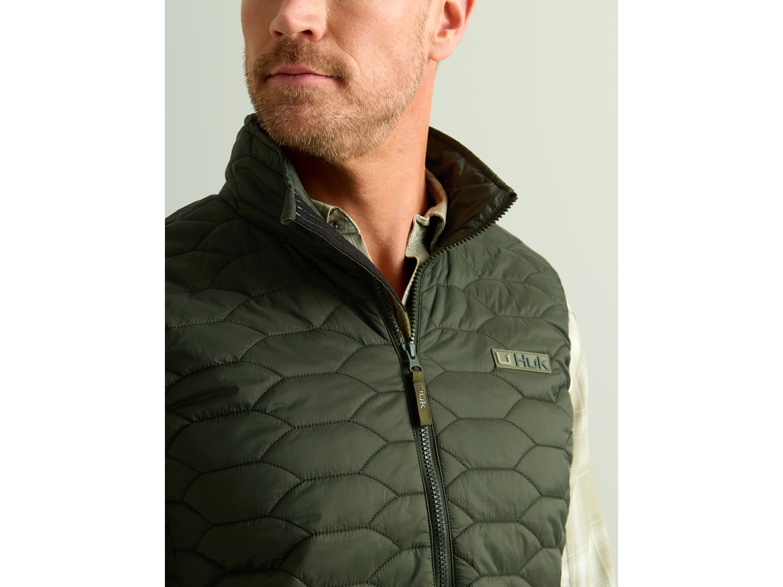HUK Performance Fishing Scale Vest - Men's Black 2XL