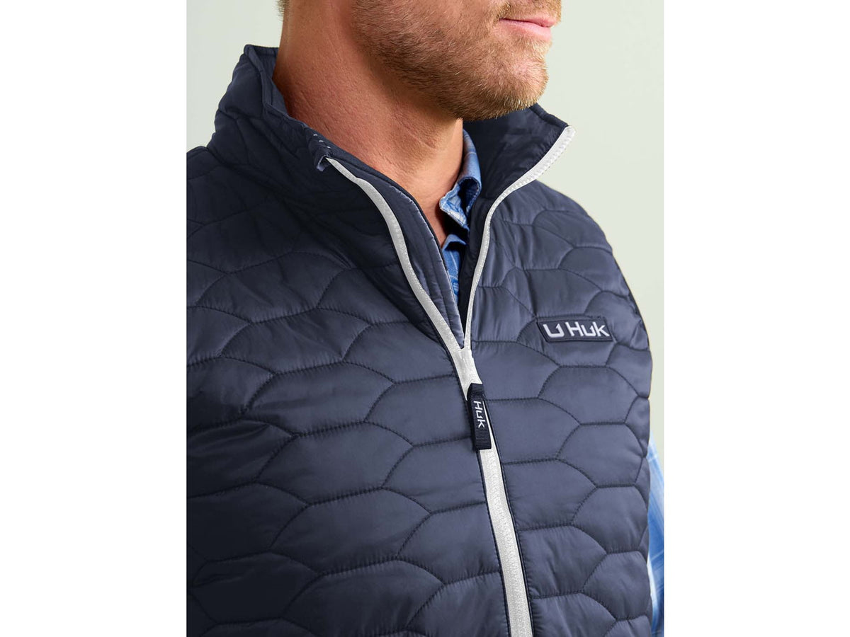 HUK Performance Fishing Scale Vest - Men's Black 2XL