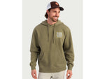 HUK Performance Fishing Tight Lines Cotton Fleece Hoodie - Men's Moss