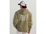 HUK Performance Fishing Tight Lines Cotton Fleece Hoodie - Men's Moss