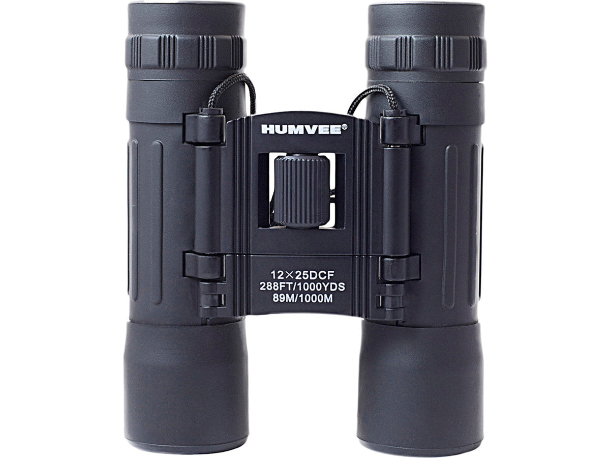 Humvee Compact Rubber 12x25 Binocular HMV-B-12X25B