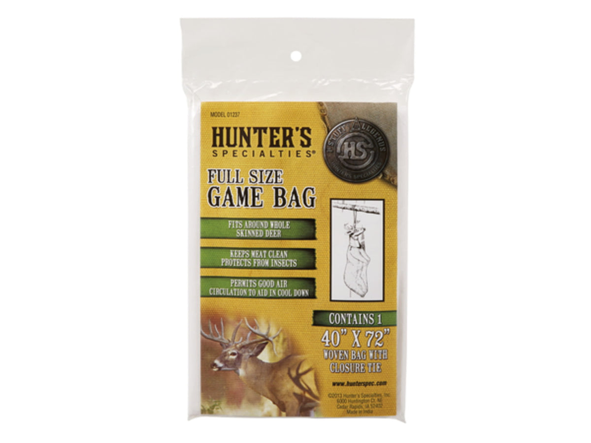 Hunters Specialties Full Size Game Bag 40x72in White HS-01237