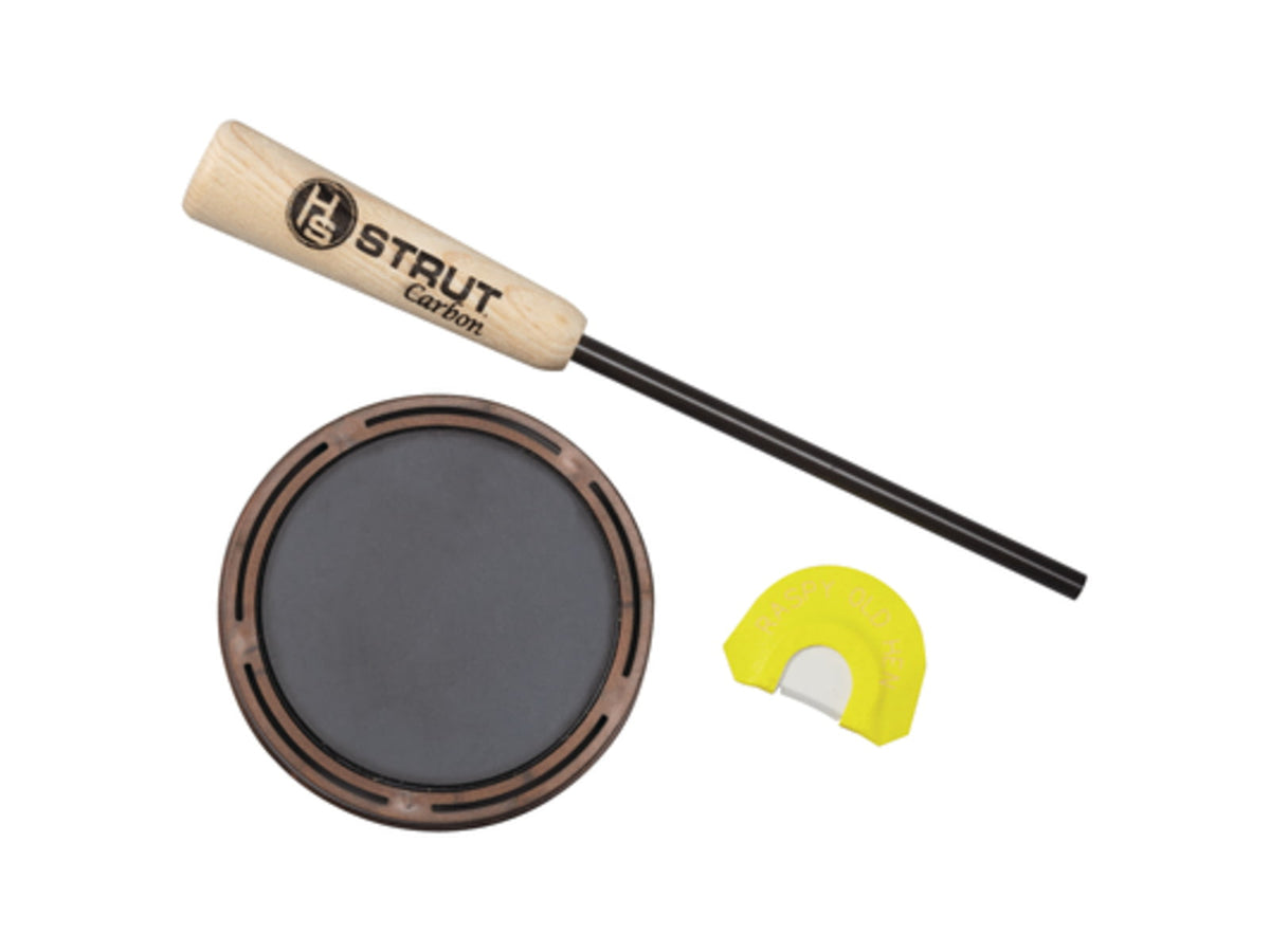 Hunters Specialties Raspy Old Hen Slate Wild Turkey Call w/DIA HS-STR-07010