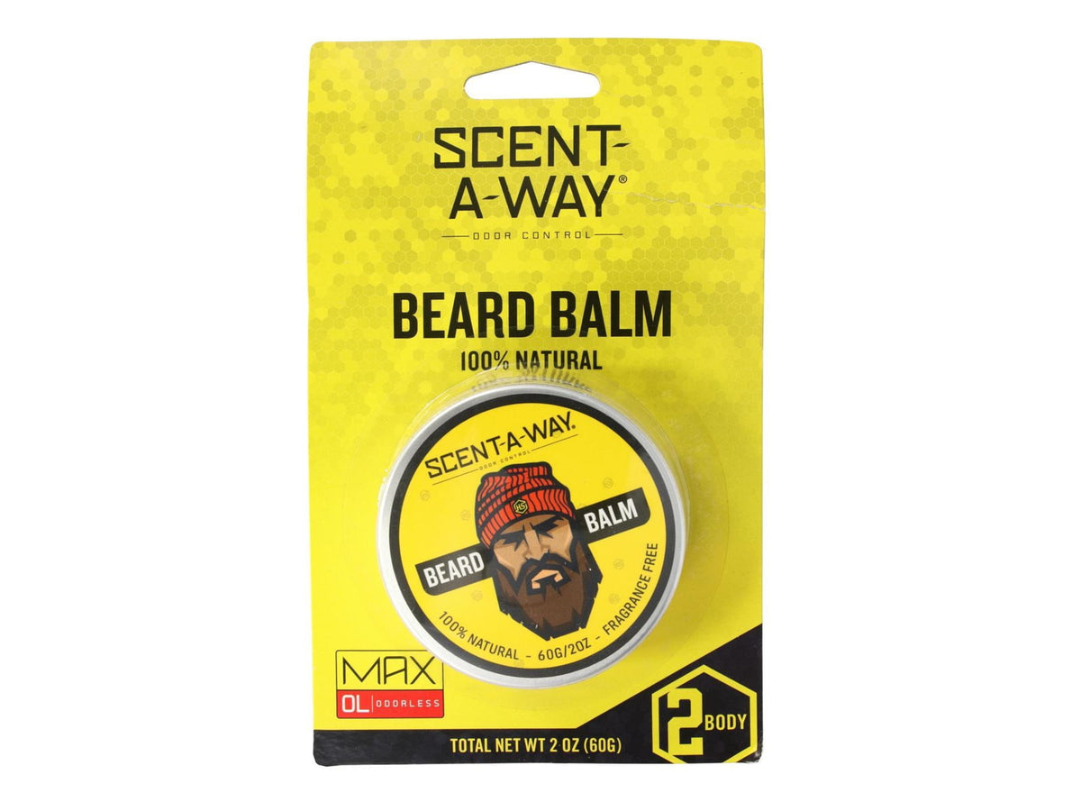 Hunters Specialties Scent-A-Way Beard Balm 2oz HS-SAW-BB