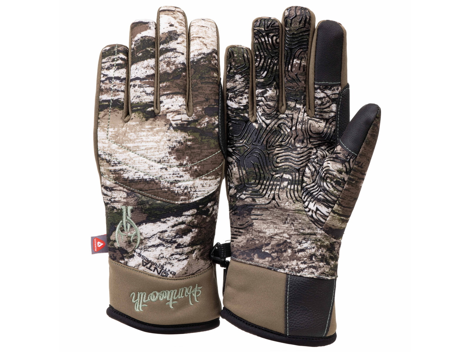 Huntworth Anchorage Hunting Glove - Women's Primaloft Insulated Waterproof Tarnen Small