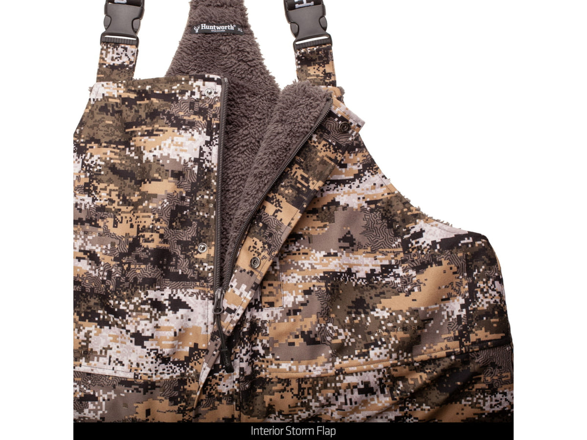 Huntworth Fairbanks Heavy Weight Waterproof Sherpa-lined Bib Overalls - Mens Disruption