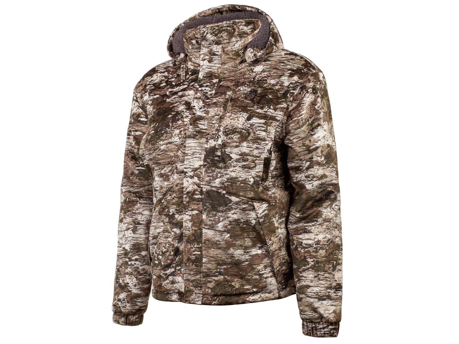 Huntworth Fairbanks Heavy Weight Waterproof Sherpa-lined Jacket - Mens Tarnen