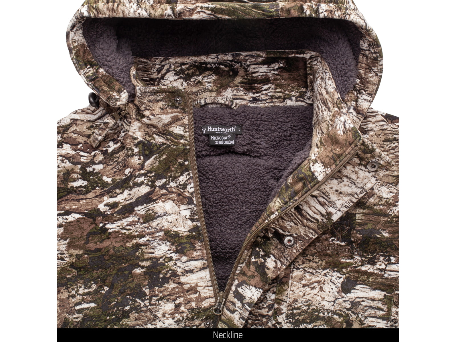 Huntworth Fairbanks Heavy Weight Waterproof Sherpa-lined Jacket - Mens Tarnen