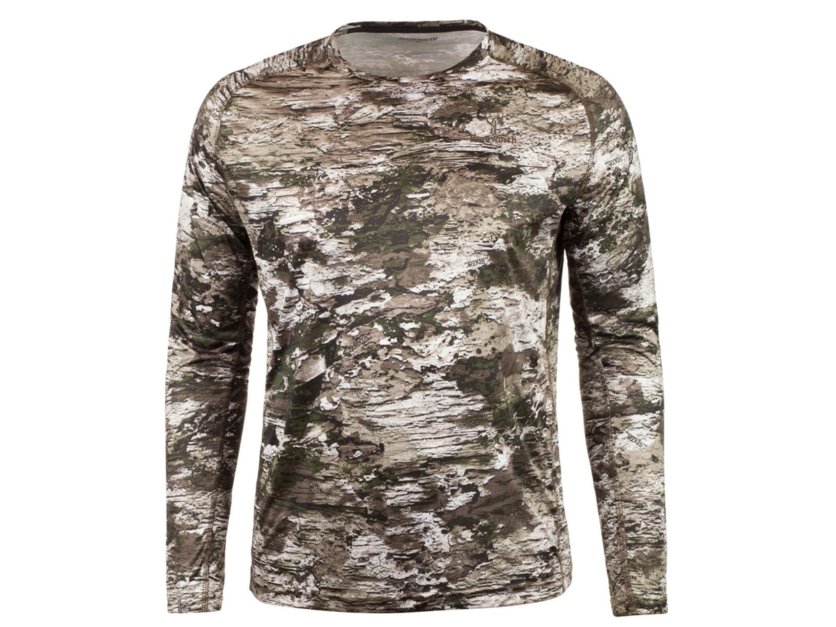 Huntworth Fallon Light Weight Performance Polyester Long Sleeve Shirt - Mens Tarnen Extra Large