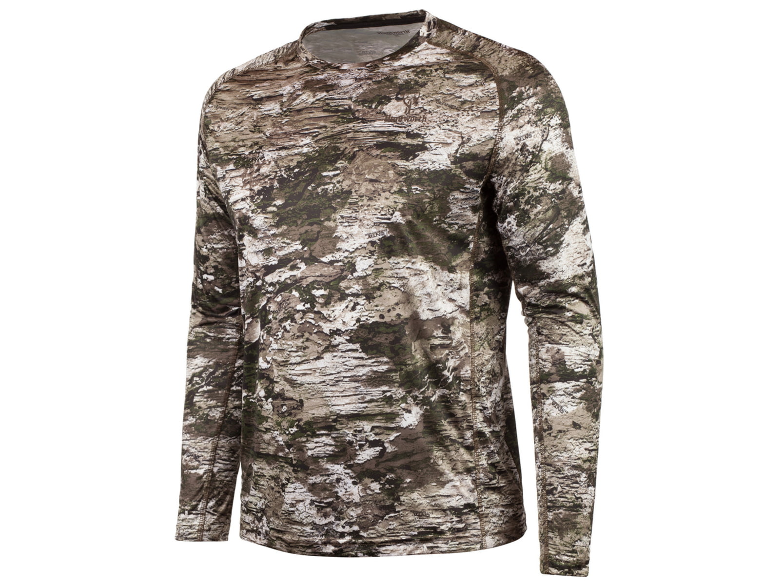Huntworth Fallon Light Weight Performance Polyester Long Sleeve Shirt - Mens Tarnen Extra Large
