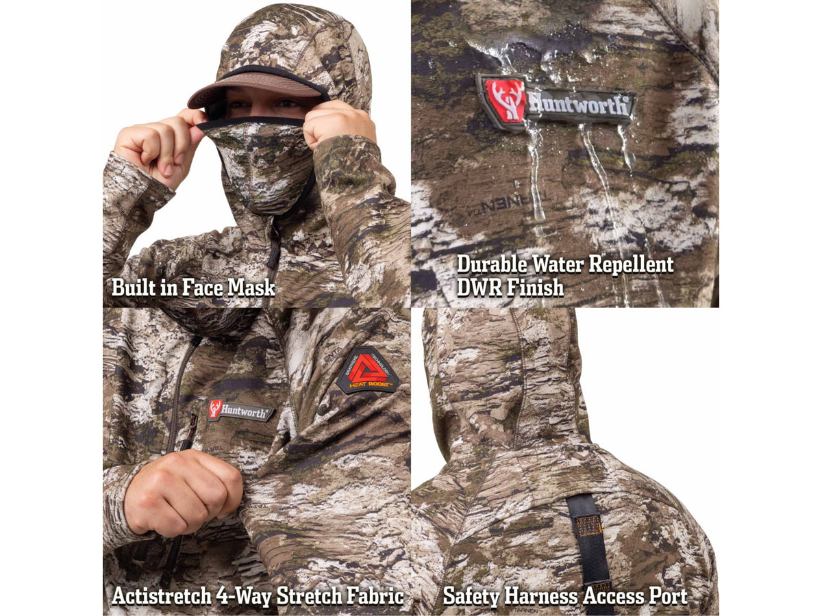 Huntworth Grayling Heat Boost Heavyweight Soft Shell Hoodie - Men's