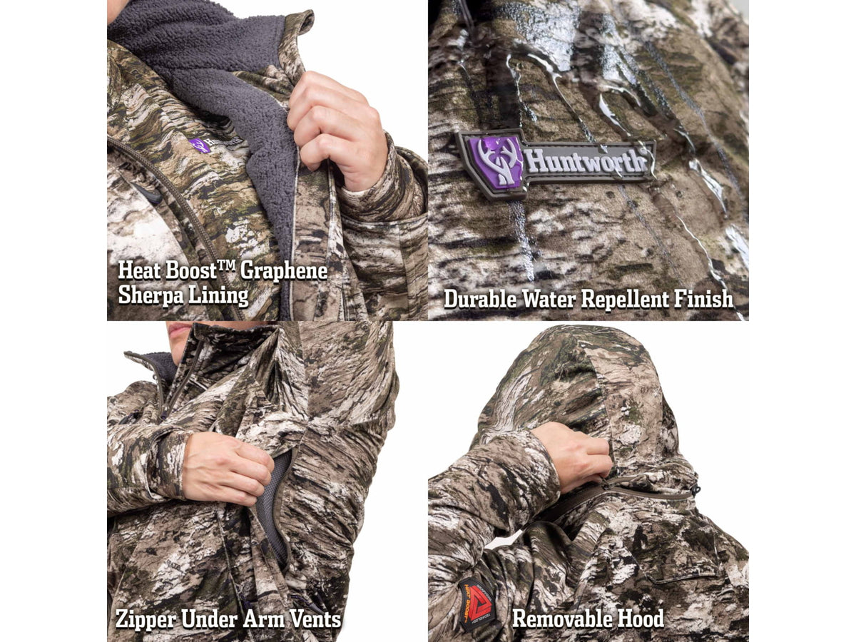 Huntworth Matterhorn Heat Boost Heavyweight/Waterproof Hunting Jacket - Women's Tarnen