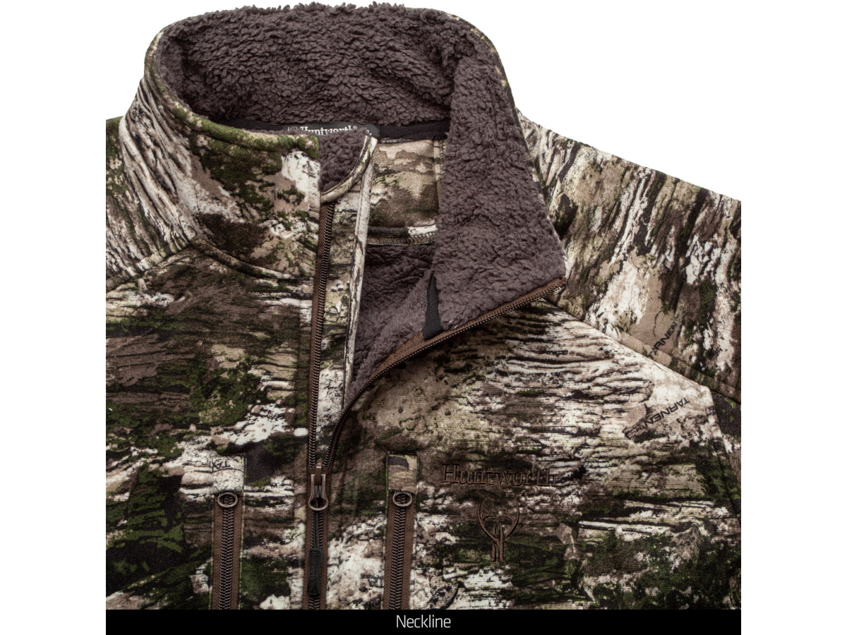 Huntworth Ketchikan Heavy Weight Soft Shell Jacket Windproof Sherpa Fleece Interior - Mens Tarnen Medium