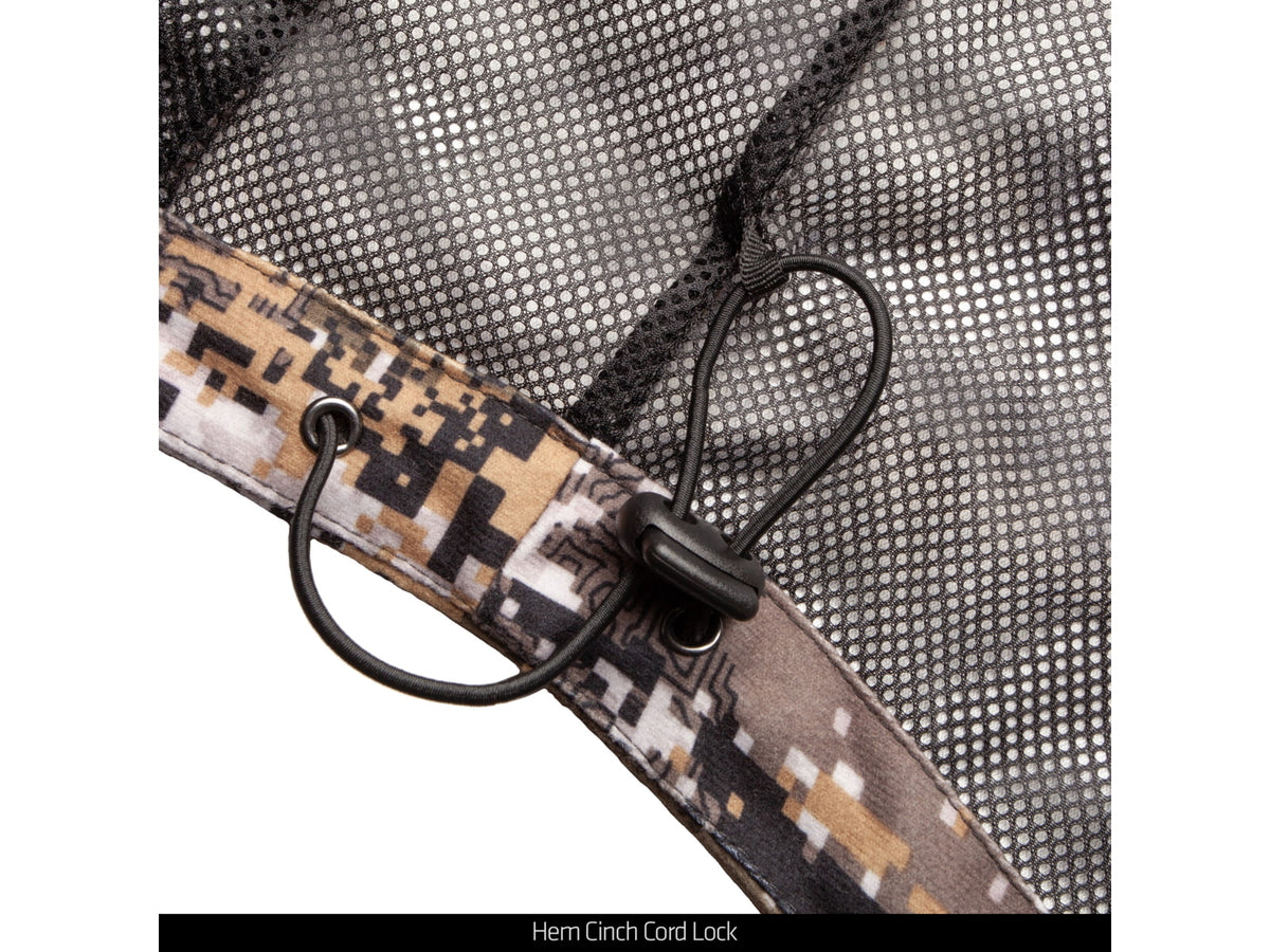 Huntworth Winsted Tricot Waterproof Rain Jacket Mesh Lining - Mens Disruption Extra Large