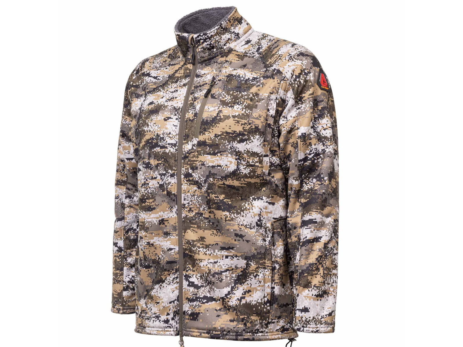 Huntworth Saskatoon Heat Boost Heavyweight Windproof Softshell Hunting Jacket - Men's Disruption Large