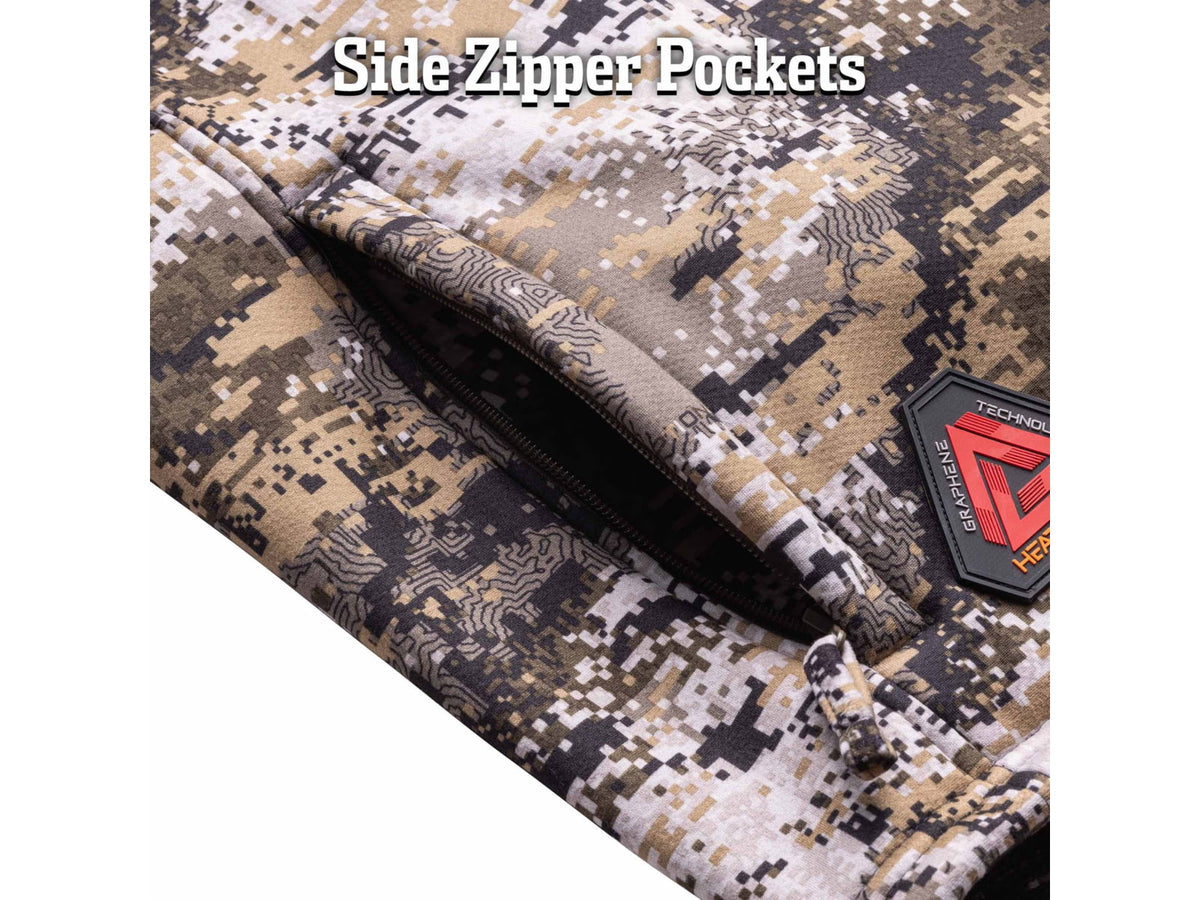 Huntworth Saskatoon Heat Boost Heavyweight Windproof Softshell Vest - Men's Disruption
