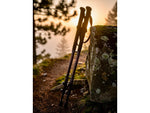 Huto Lifestyle Grinder Backcountry 3K Carbon Fiber Trekking Pole Black