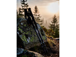 Huto Lifestyle Grinder Backcountry 3K Carbon Fiber Trekking Pole Black