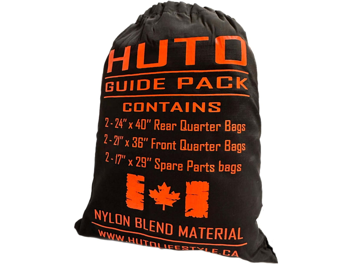 Huto Lifestyle Huto Guide Pack Game Bag Set 6 Bag Set Orange GM-BG-GUIDESET