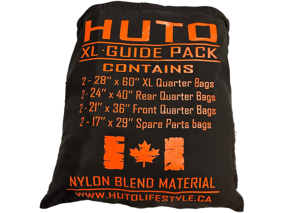 Huto Lifestyle Huto Guide Pack Game Bag Set XL 8 Bags Orange GM-BG-GUIDESET-XL
