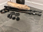 Huto Lifestyle Grinder Backcountry 3K Carbon Fiber Trekking Pole Black