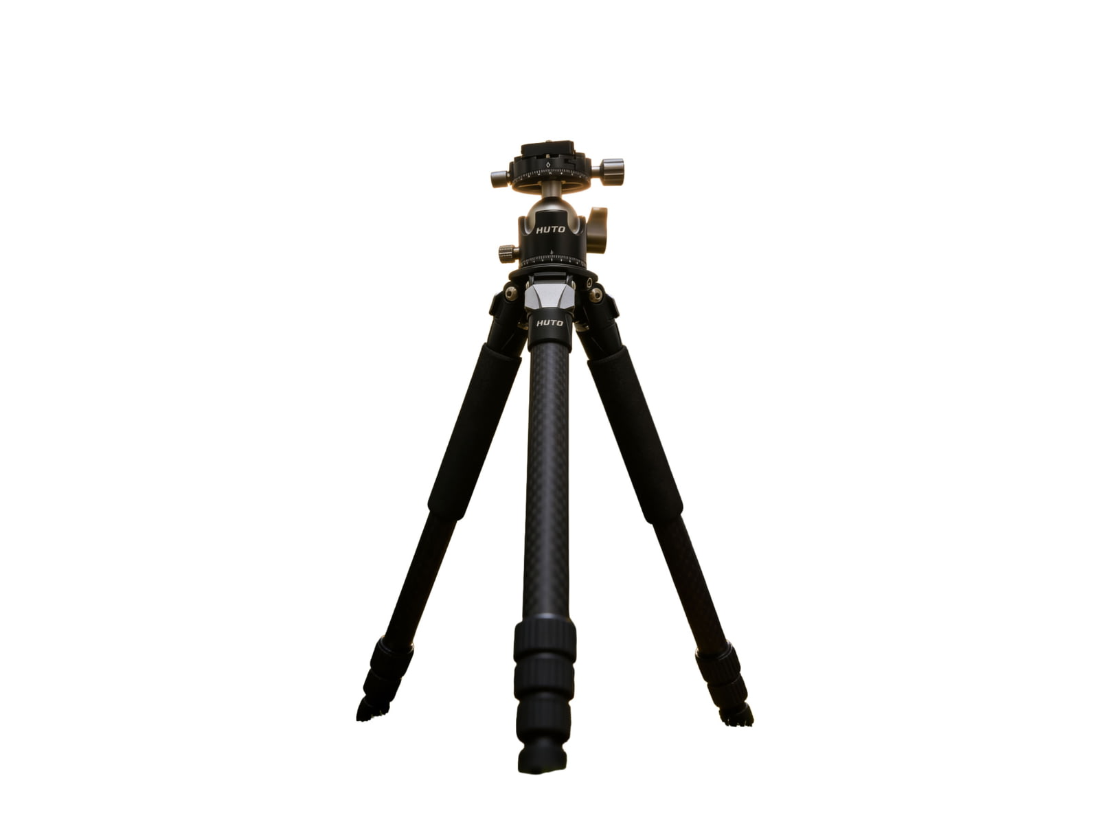 Huto Lifestyle Lifestyle Onyx Stealth Carbon Fiber Tripod 22.5-62in Black ONYX-32MM-TRIPOD-BLK