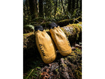 Huto Lifestyle Sherpa Lined Leather Mitten Glove Beige/Brown Extra Large Sherpa-Lthr-Mitten-XL