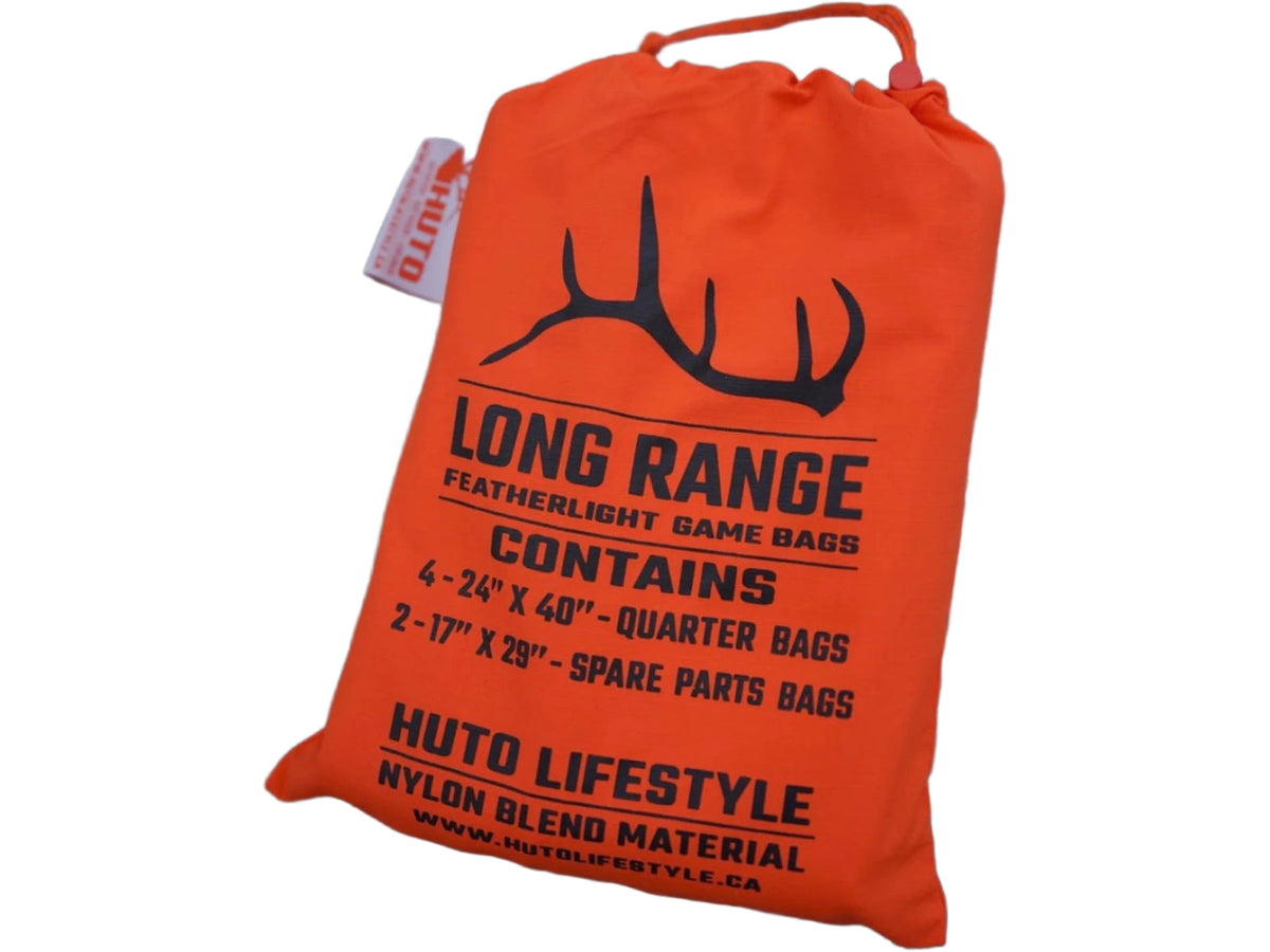 Huto Lifestyle Long Range Game Bag Set 6 Bags Orange GM-BG-LNGRANGE