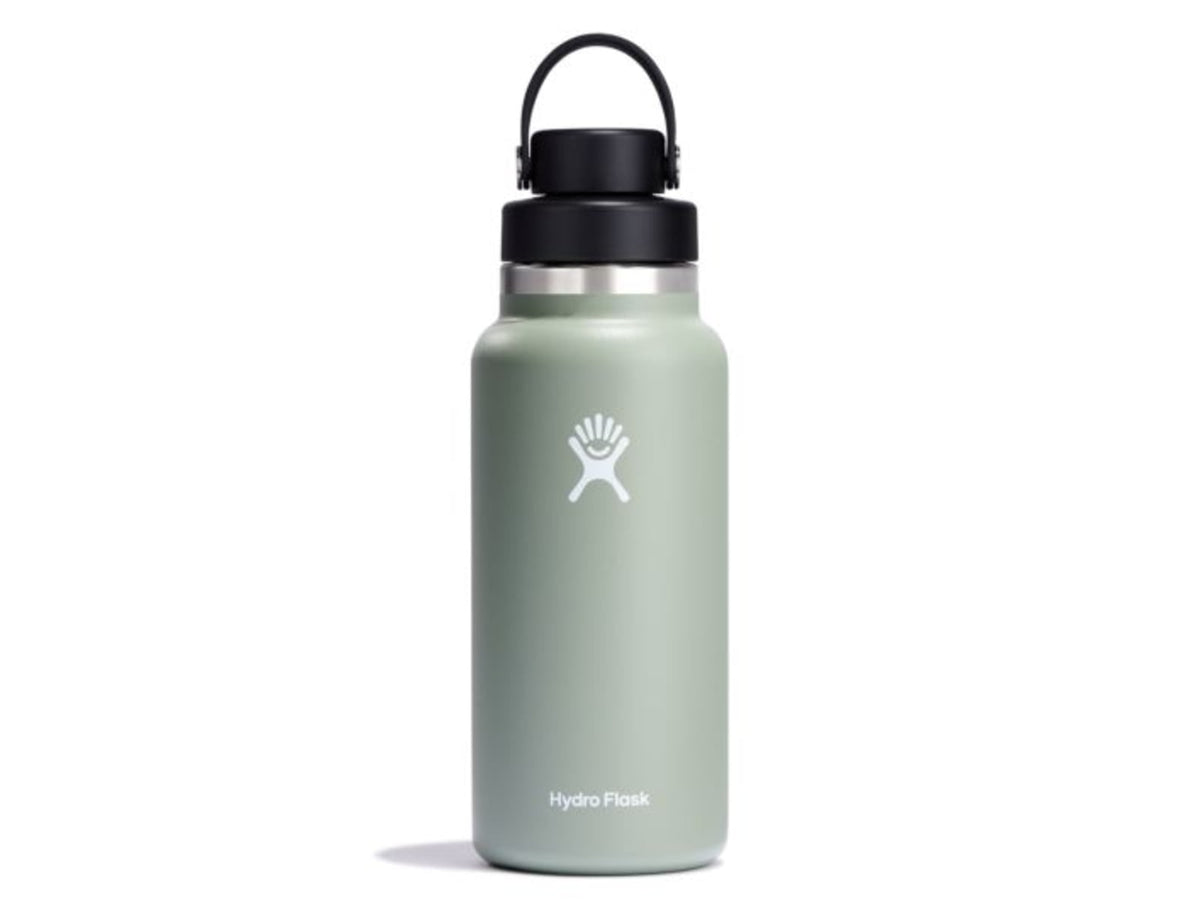 Hydro Flask Wide Mouth Insulated Water Bottle W/ Chug Cap Agave 32oz W32BFCC374