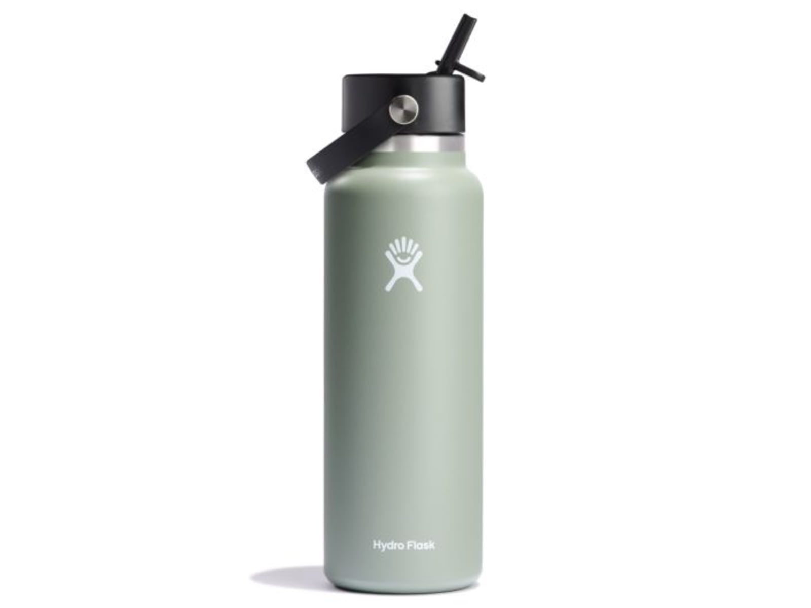 Hydro Flask Wide Mouth Insulated Water Bottle W/ Flex Straw Cap Agave - W40BFS374
