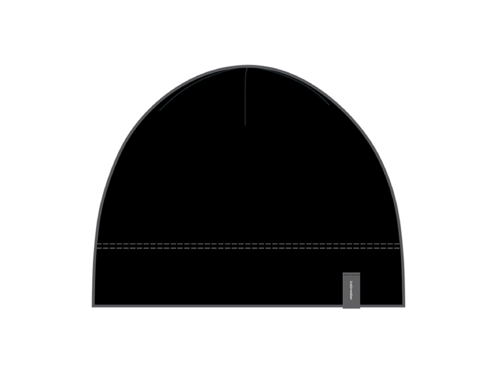 Icebreaker 260 Ridge Beanie Black One Size IB0A56SK001OS