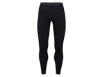 Icebreaker 260 Tech Thermal Leggings w/ Fly - Mens Black