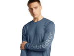 Icebreaker Merino 150 Tech Lite Long Sleeve IB Vertical Tee - Men's
