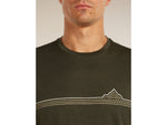 Icebreaker Merino 150 Tech Lite Short Sleeve Range Stripes T-Shirt - Men's