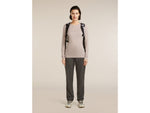 Icebreaker Merino 200 Oasis LS Crewe - Women's Black Small