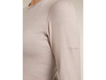 Icebreaker Merino 200 Oasis LS Crewe - Women's Black Small