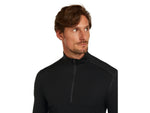 Icebreaker Men Merino 200 Oasis LS Half Zip Black M