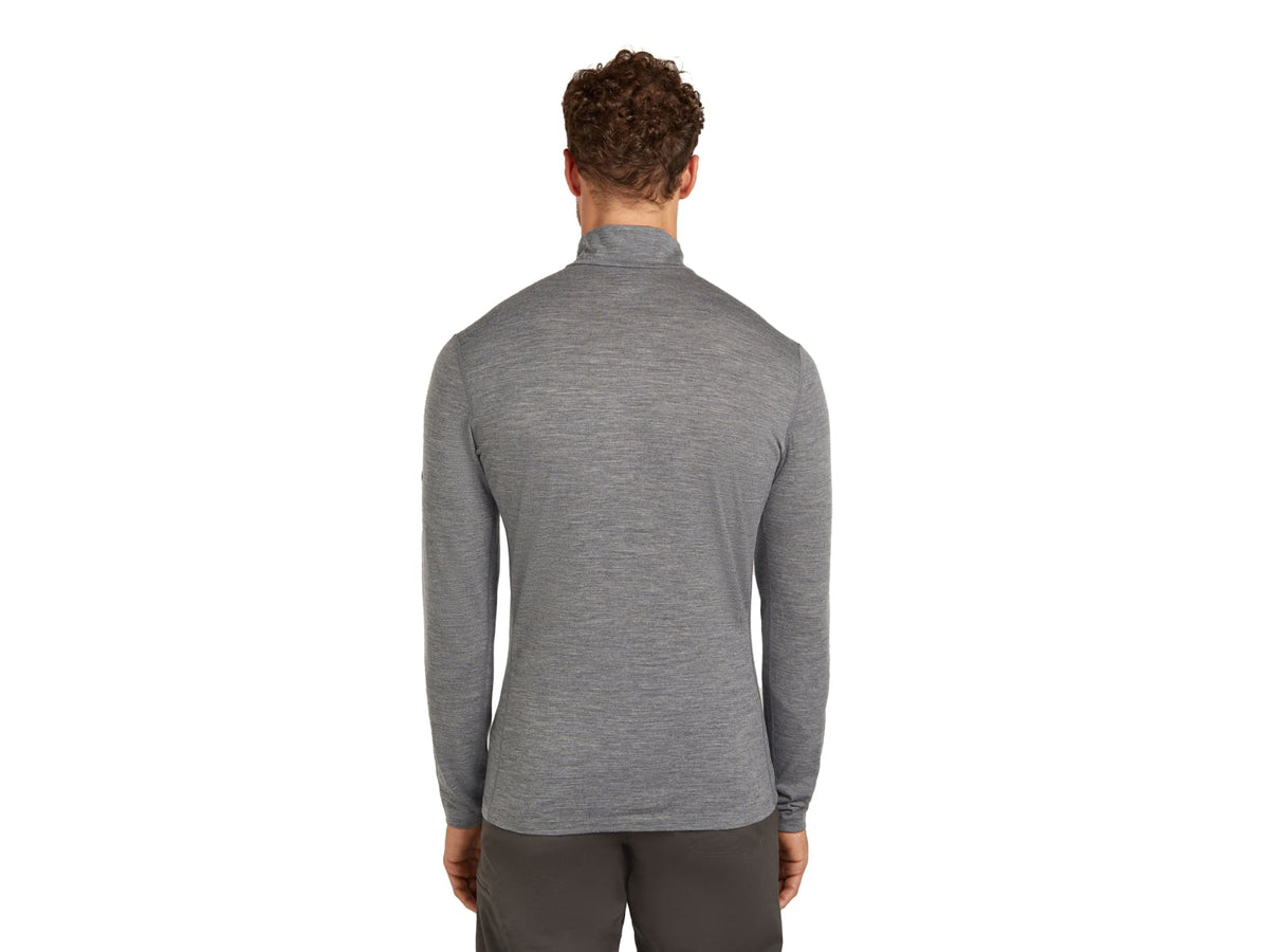 Icebreaker Men Merino 200 Oasis LS Half Zip Black M