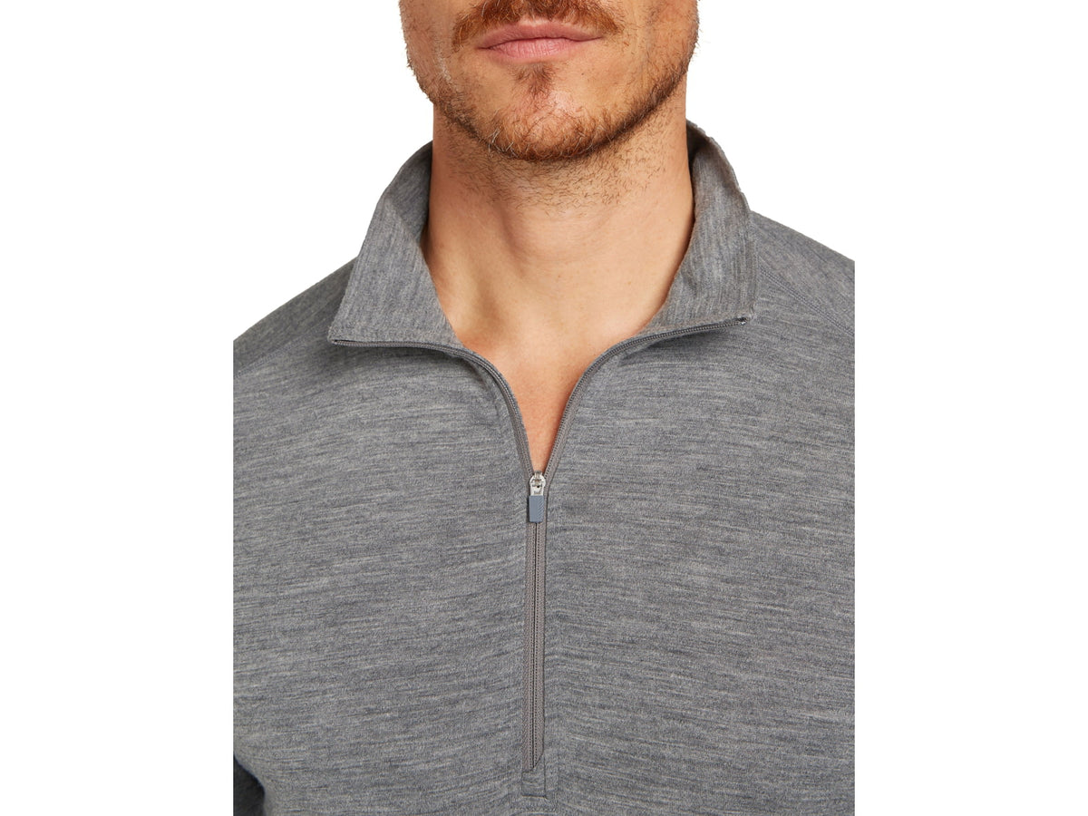 Icebreaker Men Merino 200 Oasis LS Half Zip Black M