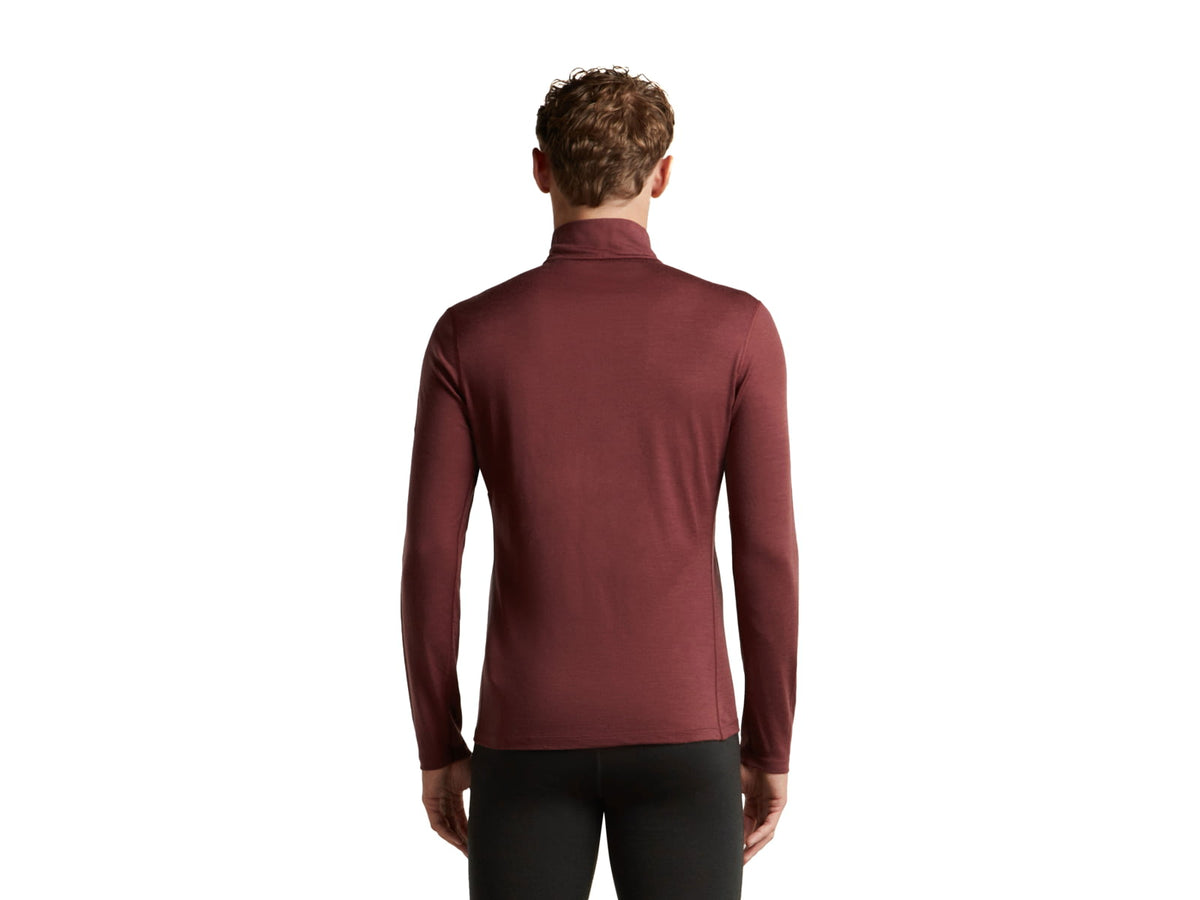 Icebreaker Men Merino 200 Oasis LS Half Zip Black M