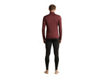 Icebreaker Men Merino 200 Oasis LS Half Zip Black M