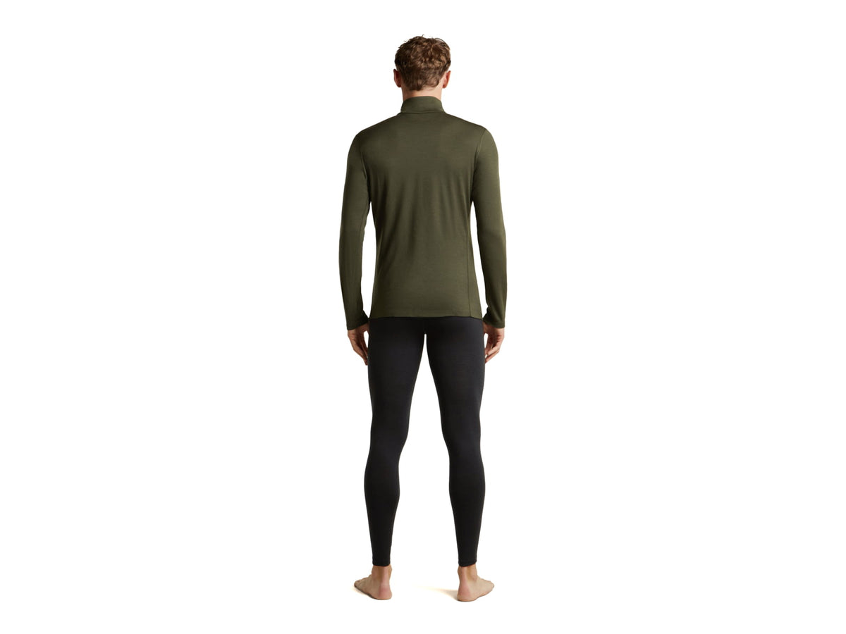Icebreaker Men Merino 200 Oasis LS Half Zip Black M