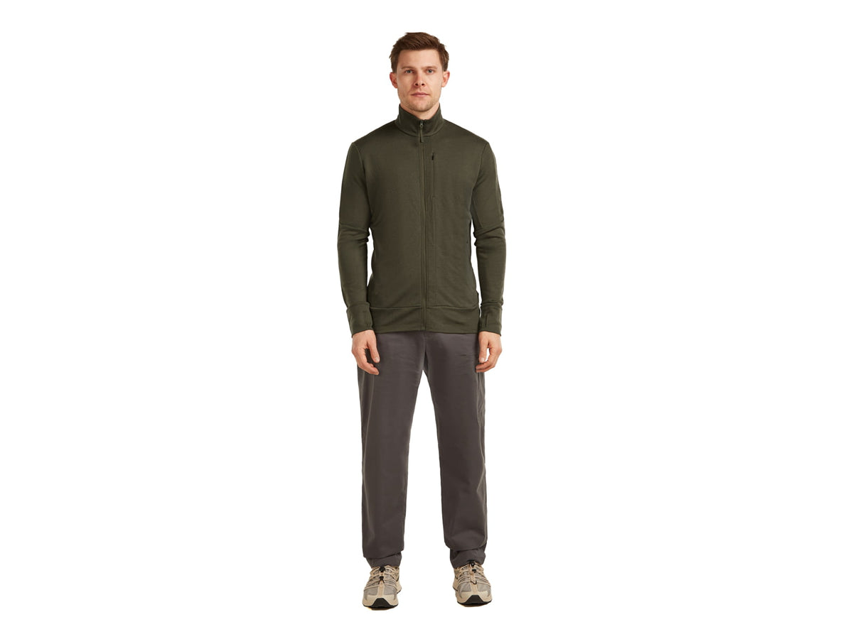 Icebreaker Merino 260 Quantum Long Sleeve Zip Jacket - Men's