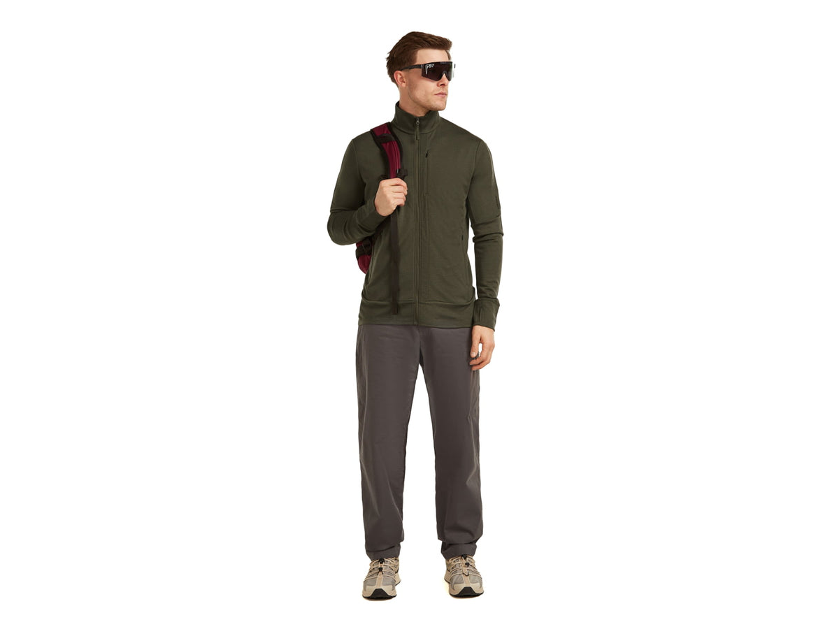 Icebreaker Merino 260 Quantum Long Sleeve Zip Jacket - Men's