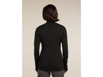 Icebreaker Merino 260 Quantum Long Sleeve Zip Jacket - Women's Black