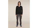Icebreaker Merino 260 Quantum Long Sleeve Zip Jacket - Women's Black