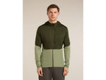 Icebreaker Merino Blend 200 RealFleece Descender Long Sleeve Zip Hoodie - Men's